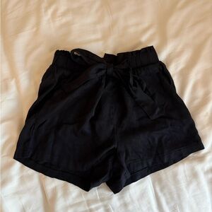 Have Black High Waist Women's Shorts